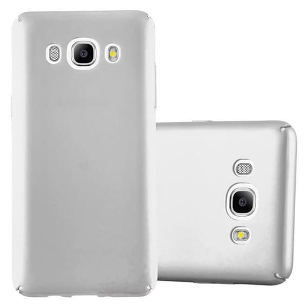 Hårt Samsung Galaxy J5 2016 Fodral Skal Fodral Mobilskydd Hard Case Skyddsomslag i metalloptik mot repor och stötar METALL SILVER