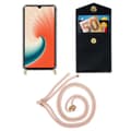 Miniatyrbilde 8 av 8: Deksel med kedja for Huawei MATE 20 Case med gullringer, ledningsstropp og avtakbart etui