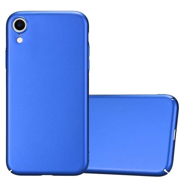 Deksel for iPhone XR Hardt Case Beskyttende i metallutseende mot riper og støt.