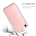 Miniatyrbild 4 av 6: Hårt iPhone XR Fodral Skal Fodral Mobilskydd Hard Case Skyddsomslag i metalloptik mot repor och stötar