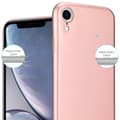 Miniatyrbild 5 av 6: Hårt iPhone XR Fodral Skal Fodral Mobilskydd Hard Case Skyddsomslag i metalloptik mot repor och stötar