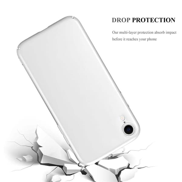 Hårt iPhone XR Fodral Skal Fodral Mobilskydd Hard Case Skyddsomslag i metalloptik mot repor och stötar