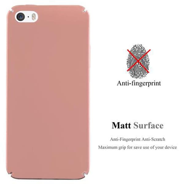 Deksel for iPhone 5 / 5S / SE 2016 Hardt Case Beskyttende i metallutseende mot riper og støt.