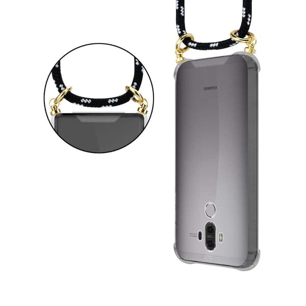 Huawei MATE 9 Etui Cover Kæde (Sort)