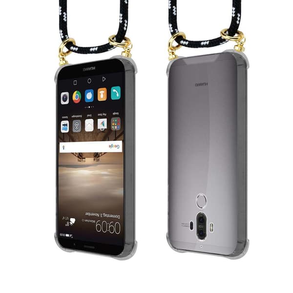 Huawei MATE 9 Etui Cover Kæde (Sort)