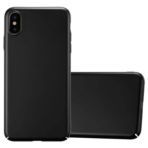 Deksel for iPhone XS MAX Hardt Case Beskyttende i metallutseende mot riper og støt.