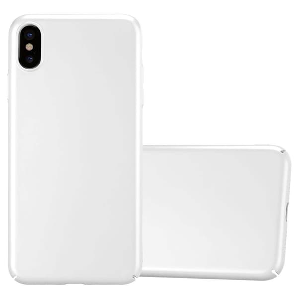 Deksel for iPhone XS MAX Hardt Case Beskyttende i metallutseende mot riper og støt.