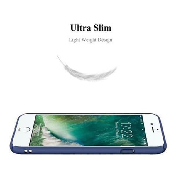 iPhone 6 PLUS / 6S PLUS Suojakuori Hard Case Suojakotelo metallin näköinen suojus naarmuja ja iskuja vastaan