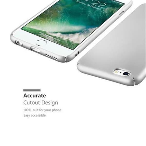 iPhone 6 PLUS / 6S PLUS Suojakuori Hard Case Suojakotelo metallin näköinen suojus naarmuja ja iskuja vastaan