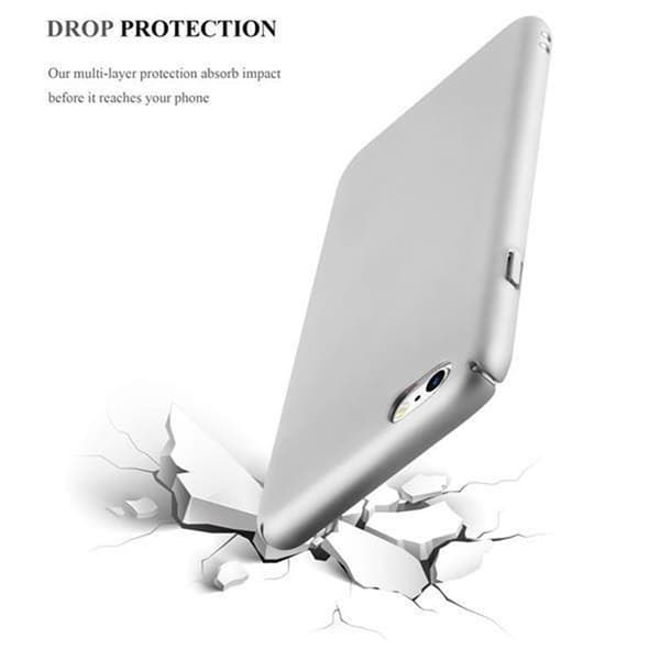 iPhone 6 PLUS / 6S PLUS Suojakuori Hard Case Suojakotelo metallin näköinen suojus naarmuja ja iskuja vastaan