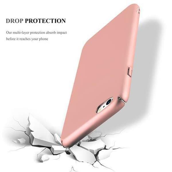 iPhone 6 PLUS / 6S PLUS Suojakuori Hard Case Suojakotelo metallin näköinen suojus naarmuja ja iskuja vastaan