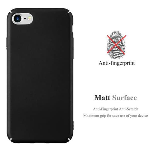 Hårt iPhone 7 / 7S / 8 / SE 2020 Fodral Skal Fodral Mobilskydd Hard Case Skyddsomslag i metalloptik mot repor och stötar