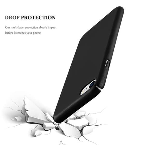 Hårt iPhone 7 / 7S / 8 / SE 2020 Fodral Skal Fodral Mobilskydd Hard Case Skyddsomslag i metalloptik mot repor och stötar