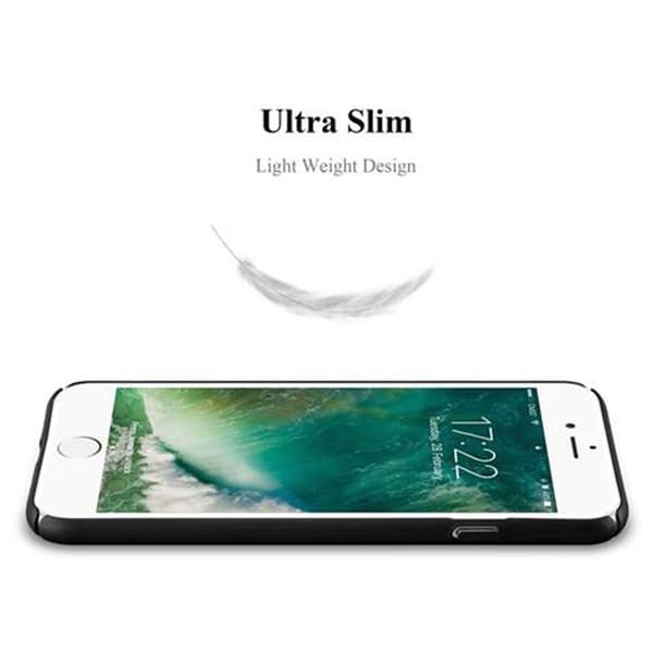 Hårt iPhone 7 / 7S / 8 / SE 2020 Fodral Skal Fodral Mobilskydd Hard Case Skyddsomslag i metalloptik mot repor och stötar