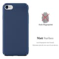 Miniatyrbild 3 av 7: Hårt iPhone 7 / 7S / 8 / SE 2020 Fodral Skal Fodral Mobilskydd Hard Case Skyddsomslag i metalloptik mot repor och stötar