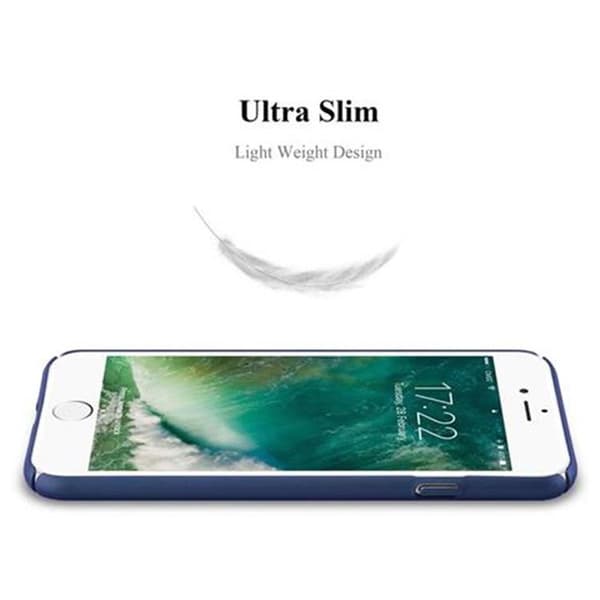 Hårt iPhone 7 / 7S / 8 / SE 2020 Fodral Skal Fodral Mobilskydd Hard Case Skyddsomslag i metalloptik mot repor och stötar