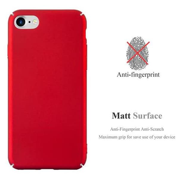 Hårt iPhone 7 / 7S / 8 / SE 2020 Fodral Skal Fodral Mobilskydd Hard Case Skyddsomslag i metalloptik mot repor och stötar