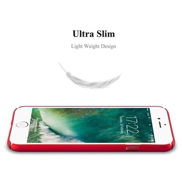 Hårt iPhone 7 / 7S / 8 / SE 2020 Fodral Skal Fodral Mobilskydd Hard Case Skyddsomslag i metalloptik mot repor och stötar
