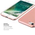 Miniatyrbild 7 av 7: Hårt iPhone 7 / 7S / 8 / SE 2020 Fodral Skal Fodral Mobilskydd Hard Case Skyddsomslag i metalloptik mot repor och stötar