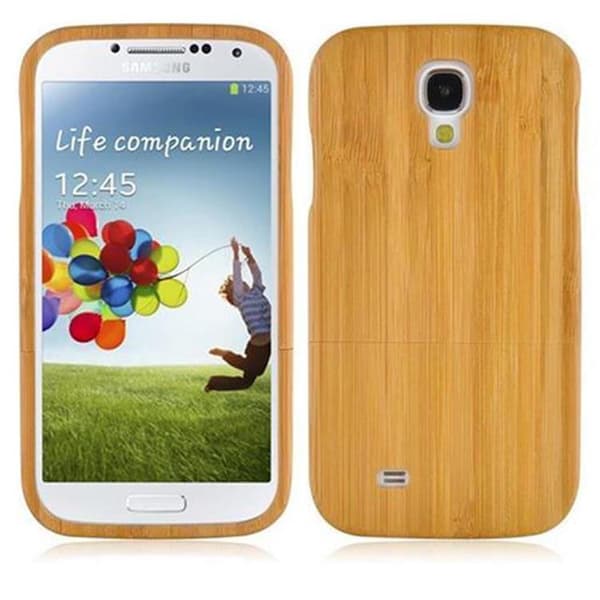 Samsung Galaxy S4 Skal Fodral Mobiltelefonskyddet är tillverkat av 100 % äkta trä