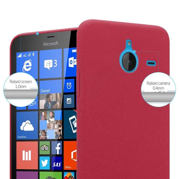 Nokia Lumia 640 XL Suojakuori Hard Case Suojakotelo himmeällä ulkonäöllä naarmuja ja iskuja vastaan