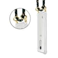 Pikkukuva 3 / 8: LG K10 2016 Suojakuori ketju Silikoni suojakotelo Gold Rings johto hihna ja irrotettava asia