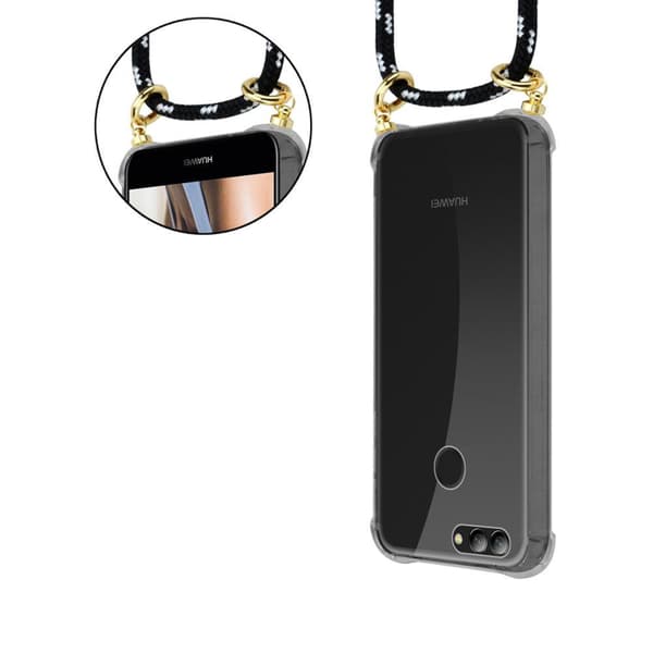Huawei NOVA 2 Etui Cover Kæde (Sort)