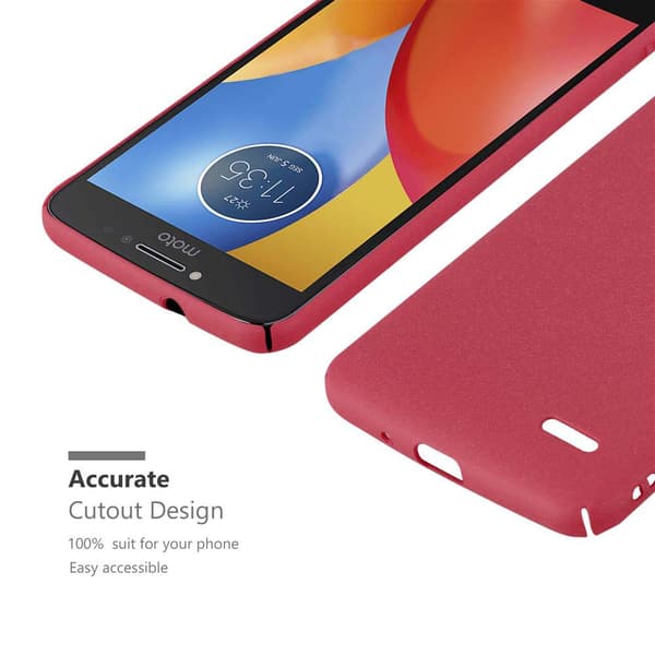 Motorola MOTO E4 Fodral Skal Hard Case Mobilskydd i Frosted utseende mot repor och stötar