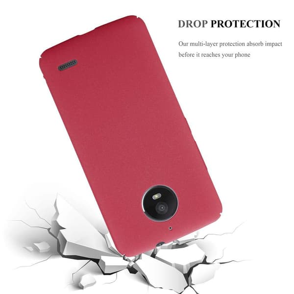 Motorola MOTO E4 Fodral Skal Hard Case Mobilskydd i Frosted utseende mot repor och stötar