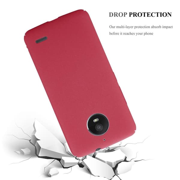 Motorola MOTO E4 Fodral Skal Hard Case Mobilskydd i Frosted utseende mot repor och stötar