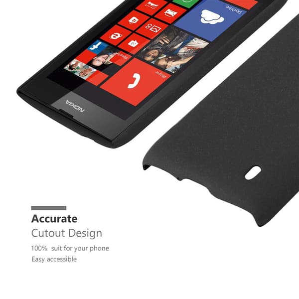 Nokia Lumia 520 / 521 Suojakuori Hard Case Suojakotelo himmeällä ulkonäöllä naarmuja ja iskuja vastaan