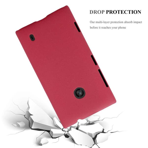 Nokia Lumia 520 / 521 Fodral Skal Hard Case Mobilskydd i Frosted utseende mot repor och stötar