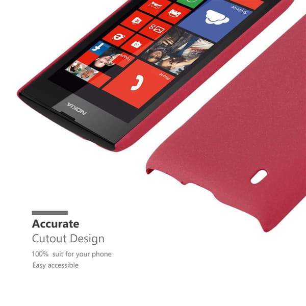 Nokia Lumia 520 / 521 Fodral Skal Hard Case Mobilskydd i Frosted utseende mot repor och stötar