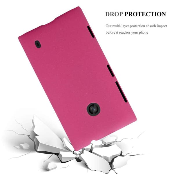 Nokia Lumia 520 / 521 Fodral Skal Hard Case Mobilskydd i Frosted utseende mot repor och stötar