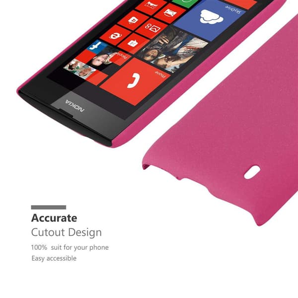 Nokia Lumia 520 / 521 Fodral Skal Hard Case Mobilskydd i Frosted utseende mot repor och stötar