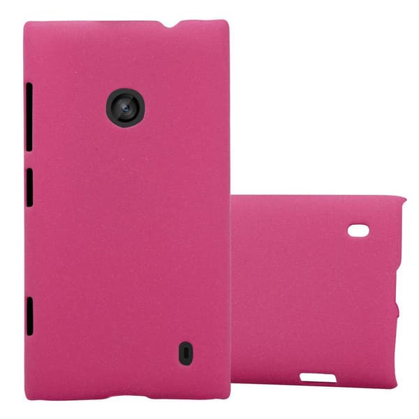 Nokia Lumia 520 / 521 Fodral Skal Hard Case Mobilskydd i Frosted utseende mot repor och stötar FROSTY ROSA