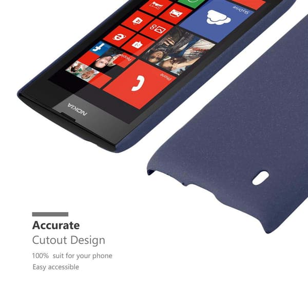 Nokia Lumia 520 / 521 Fodral Skal Hard Case Mobilskydd i Frosted utseende mot repor och stötar