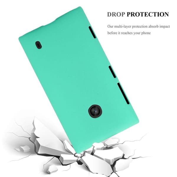 Nokia Lumia 520 / 521 Fodral Skal Hard Case Mobilskydd i Frosted utseende mot repor och stötar