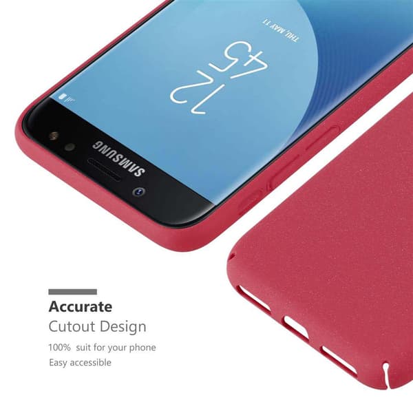 Deksel for Samsung Galaxy J5 2017 Hardt Case Beskyttende i frostet look mot riper og støt