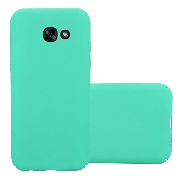 Deksel for Samsung Galaxy A5 2017 Hardt Case Beskyttende i frostet look mot riper og støt FROSTIG GRØNN