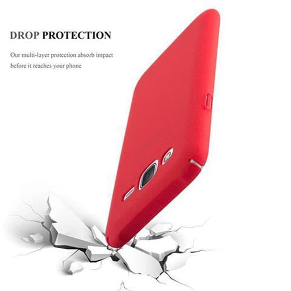 Deksel for Samsung Galaxy J5 2015 Hardt Case Beskyttende i frostet look mot riper og støt