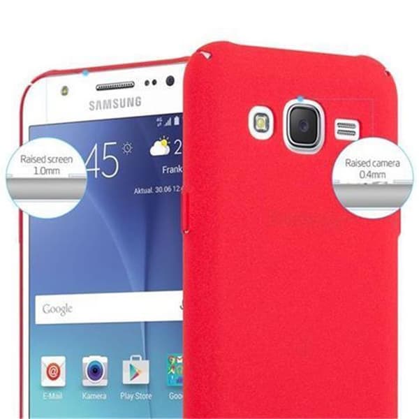 Deksel for Samsung Galaxy J5 2015 Hardt Case Beskyttende i frostet look mot riper og støt