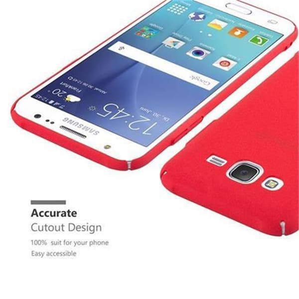 Deksel for Samsung Galaxy J5 2015 Hardt Case Beskyttende i frostet look mot riper og støt