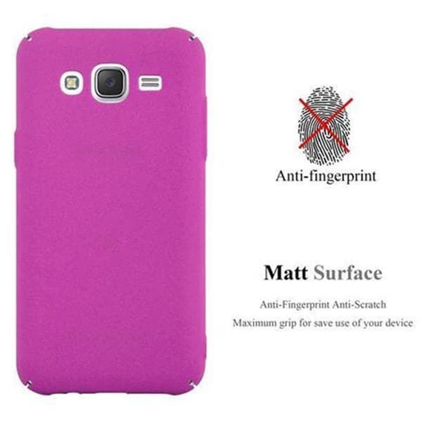 Deksel for Samsung Galaxy J5 2015 Hardt Case Beskyttende i frostet look mot riper og støt