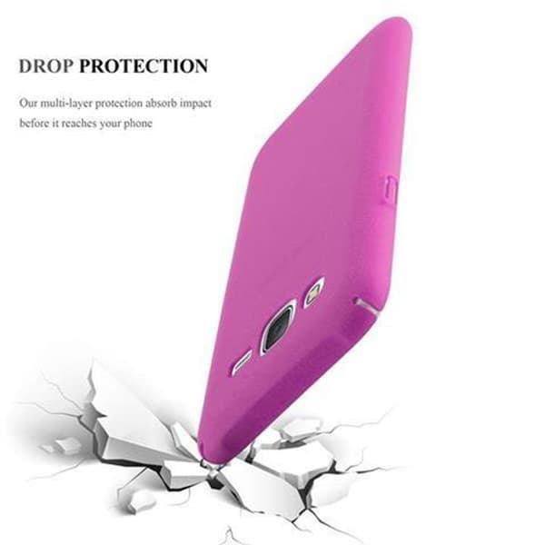 Deksel for Samsung Galaxy J5 2015 Hardt Case Beskyttende i frostet look mot riper og støt