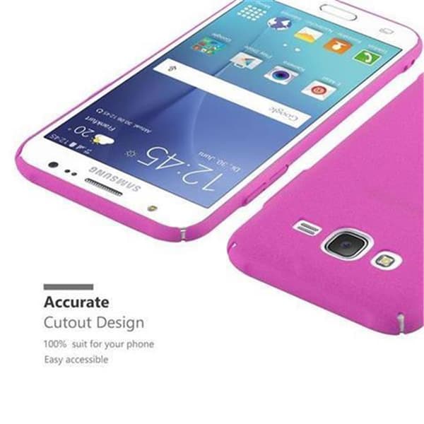 Deksel for Samsung Galaxy J5 2015 Hardt Case Beskyttende i frostet look mot riper og støt