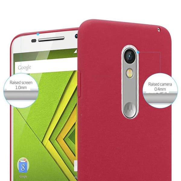 Motorola MOTO X PLAY Cover Etui Case (Rød)