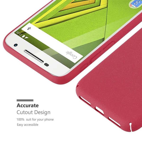 Motorola MOTO X PLAY Cover Etui Case (Rød)