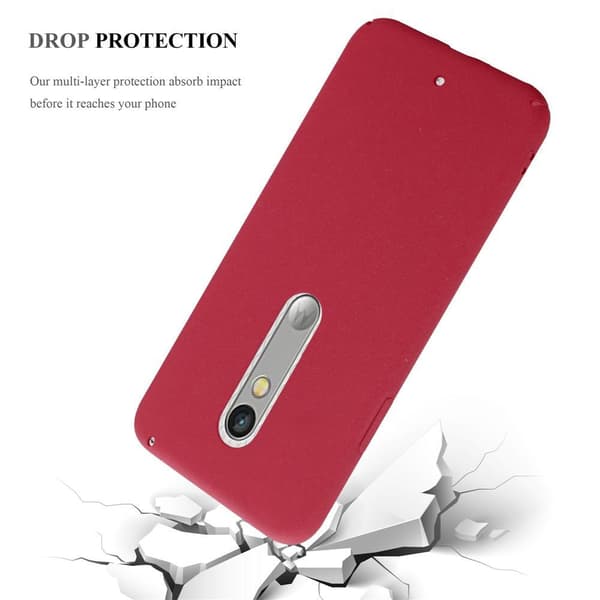 Motorola MOTO X PLAY Cover Etui Case (Rød)