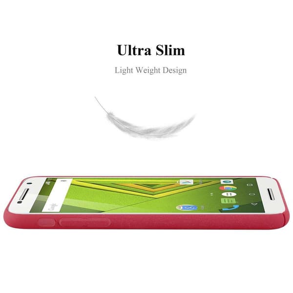 Motorola MOTO X PLAY Cover Etui Case (Rød)